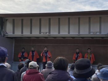 初めての麦ふみ大会