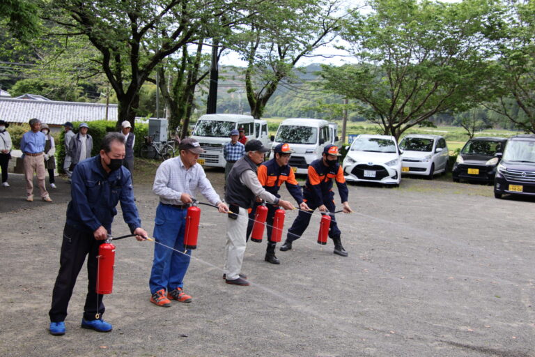 令和6年度小野区防災訓練に参加