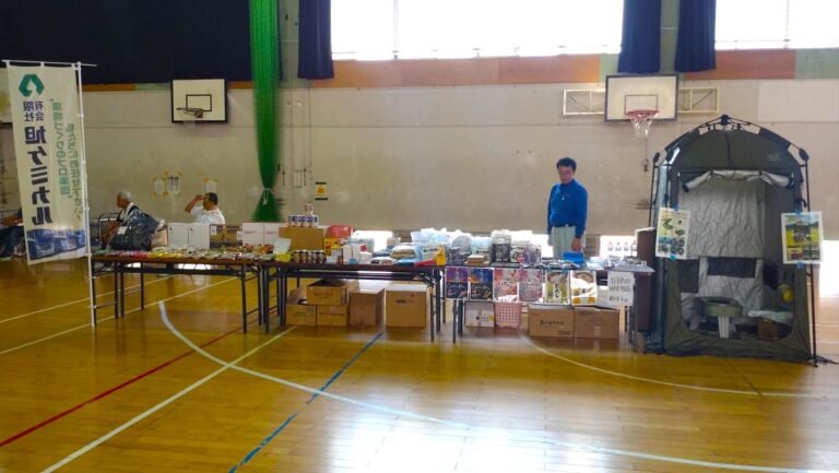 平原地区合同防災訓練に参加