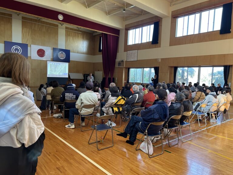 方財地区防災訓練への参加