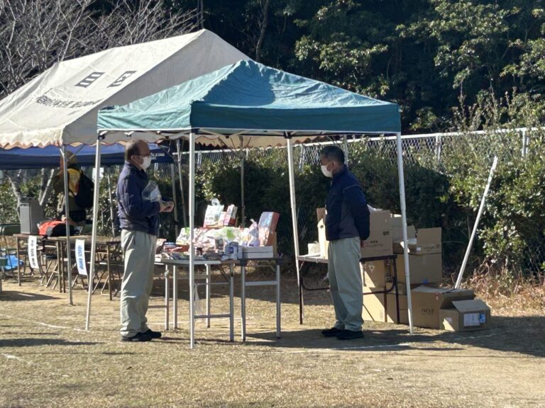 笹目区の防災訓練への参加