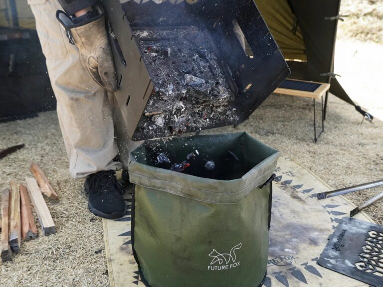 灰の処分も簡単にできます。