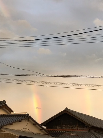 台風10号通過